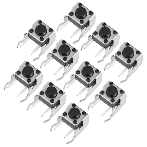 10pcs bouton fixation - 10pcs, latéral