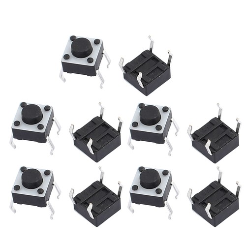 10pcs 6mmx6mmx5mm pcb panneau - 6mmx6mmx5mm,