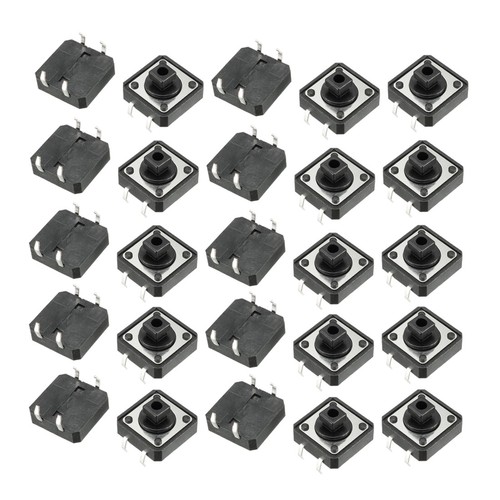 25pcs 12x12mm montage - 25pcs, dip
